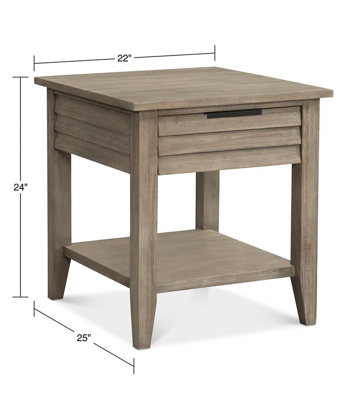 Furniture Kips Bay End Table, Created for Macy's - Macy's