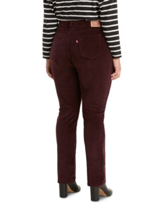 Levi's Plus Size Straight-Leg Corduroy Pants