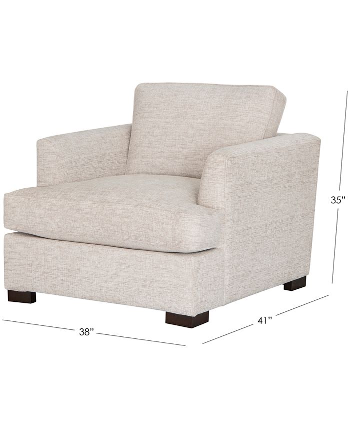 Furniture CLOSEOUT! Juliam 38" Fabric Chair, Created for Macy's Macy's