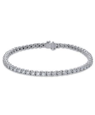 Certified Diamond Tennis Bracelet (4 ct. t.w.) in 14k White Gold