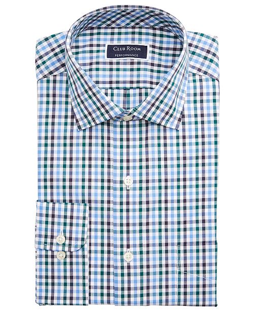 Club Room Men S Classic Regular Fit Stretch Wrinkle Resistant