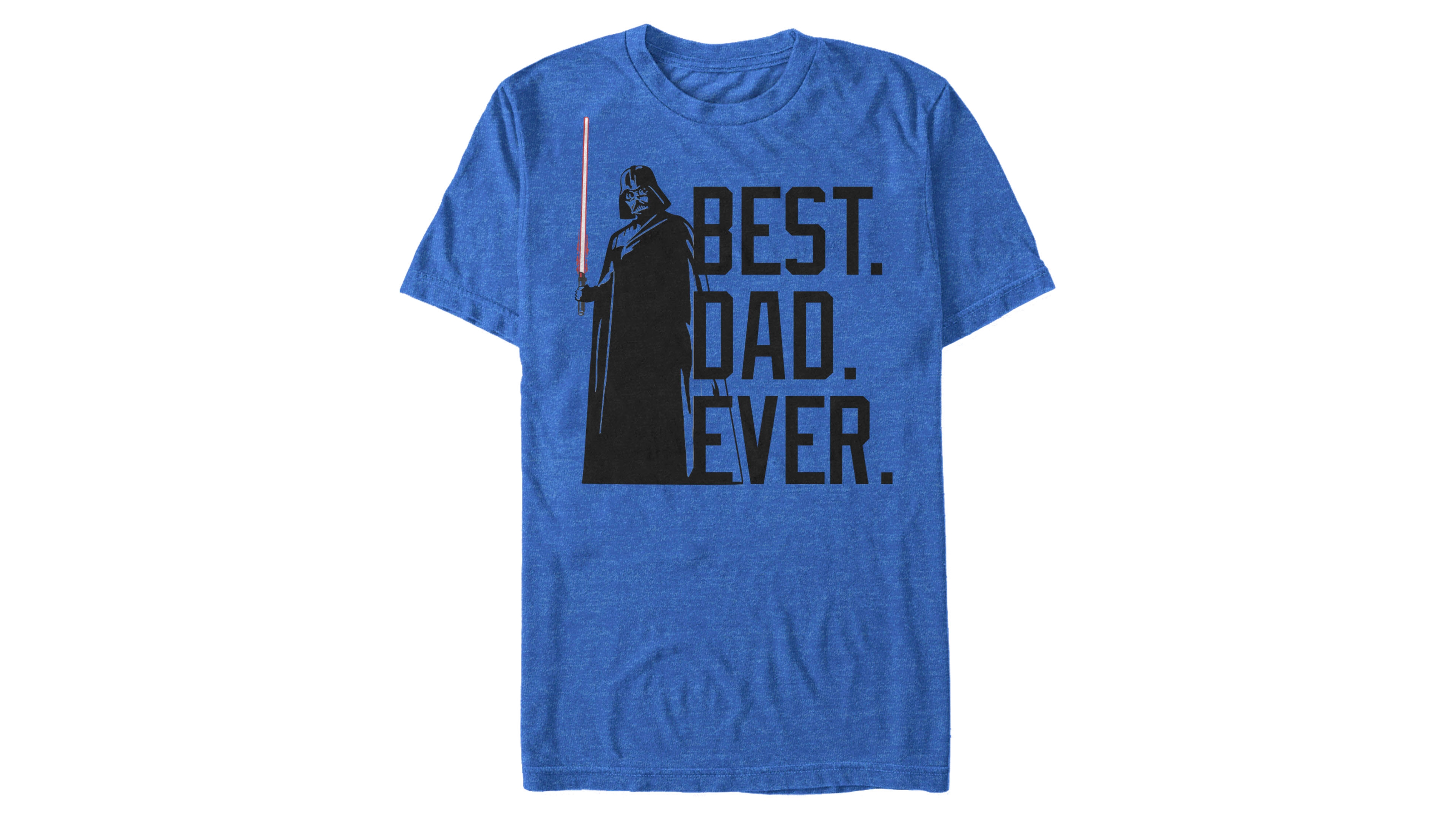 Fifth Sun Men's Star Wars Darth Vader Best Dad Ever Tonal Short Sleeve T-shirt