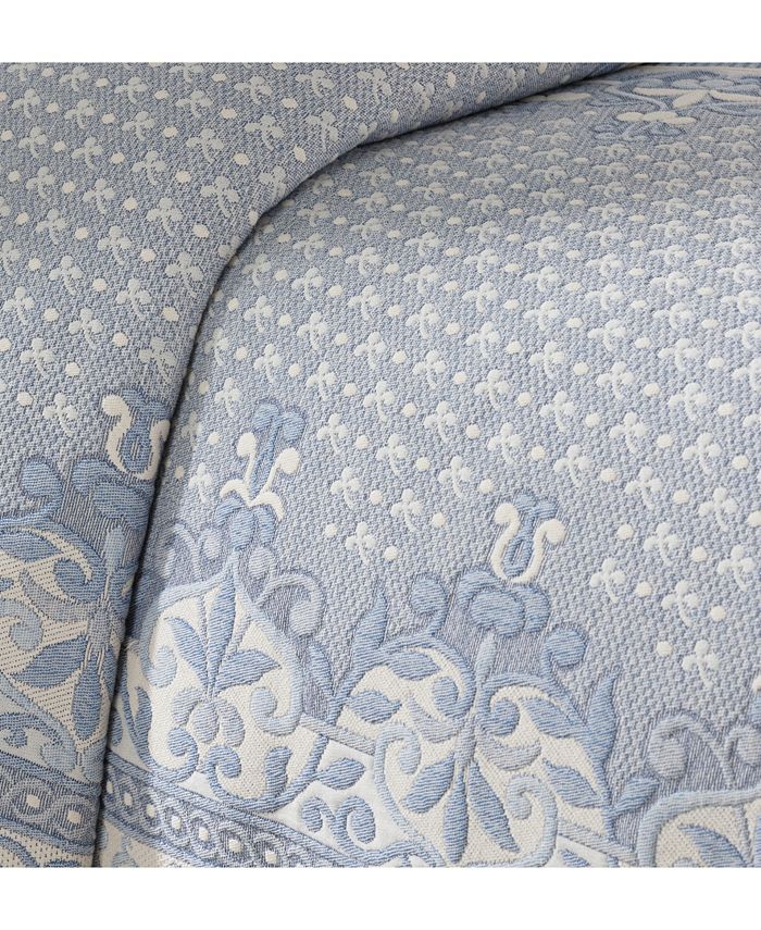 Williamsburg Basset Matelasse Queen Bedspread Macy's