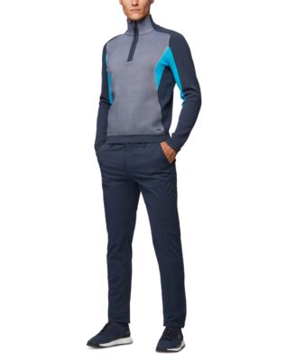 Hugo Boss - Men's Zarro Knitted Colour-Block Sweater