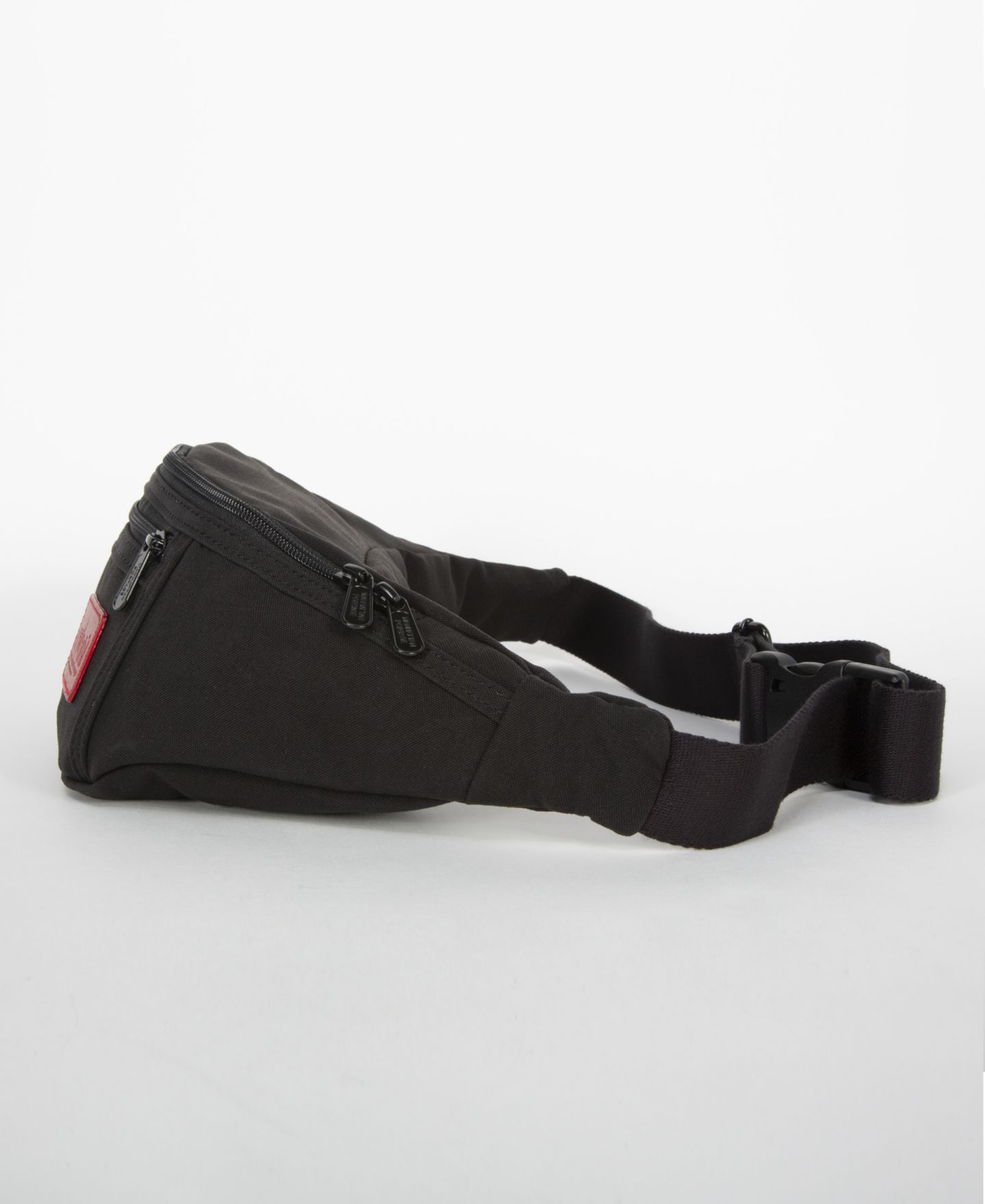 Женская сумка Manhattan Portage Waxed Nylon Alleycat Waist, цвет: Тёмный коричневый — фото 6