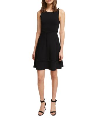 French Connection Tia Tobey Fit & Flare Dress - Macy's
