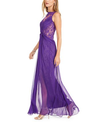 Tadashi shoji on sale purple dress
