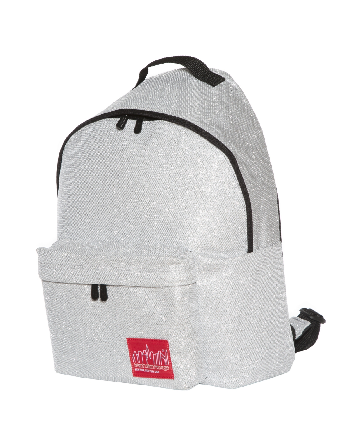 Manhattan Portage Medium Midnight Big Apple Backpack Blush