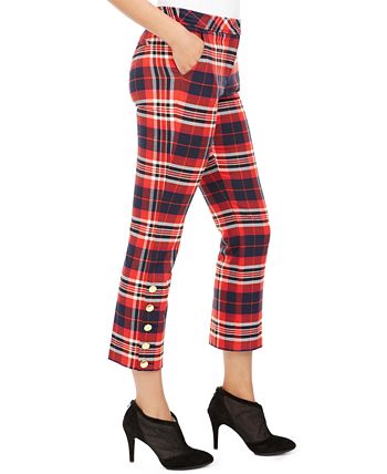 Trina turk sales plaid pants