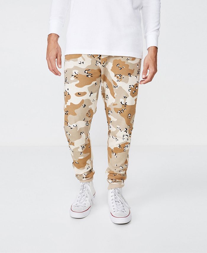 cotton on white trackies