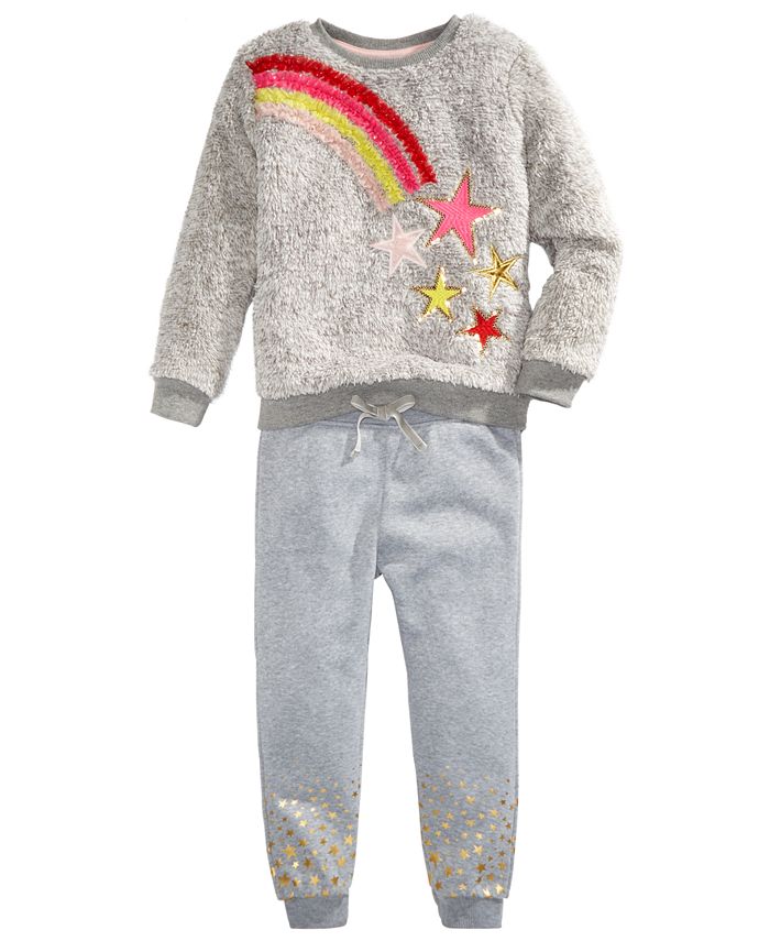 Fur sweatshirt best sale for girls