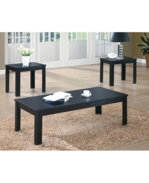 Monarch Specialties 3 Piece Table Set