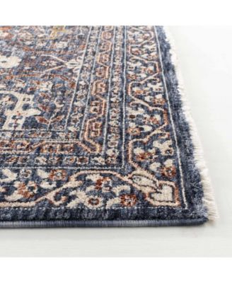 Belvoir LRL1300A Navy 7'9" X 10' Area Rug