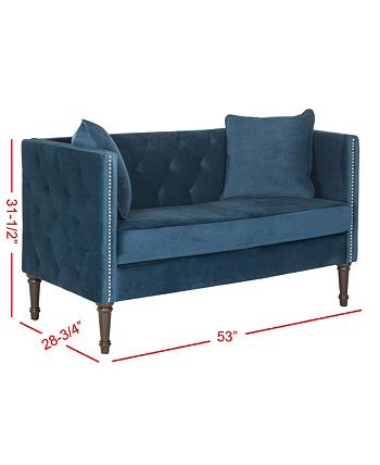 Safavieh Sarah Tufted Settee Macy s