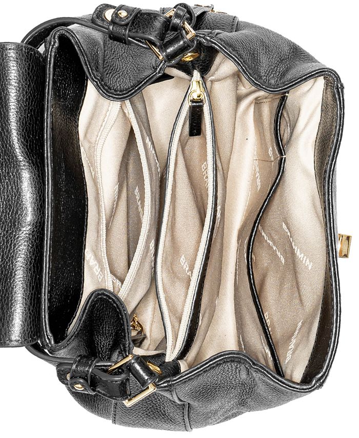 Brahmin Margo Black Newbury Leather Crossbody Bag Macy's
