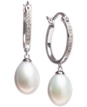 Macy's pearl earrings top