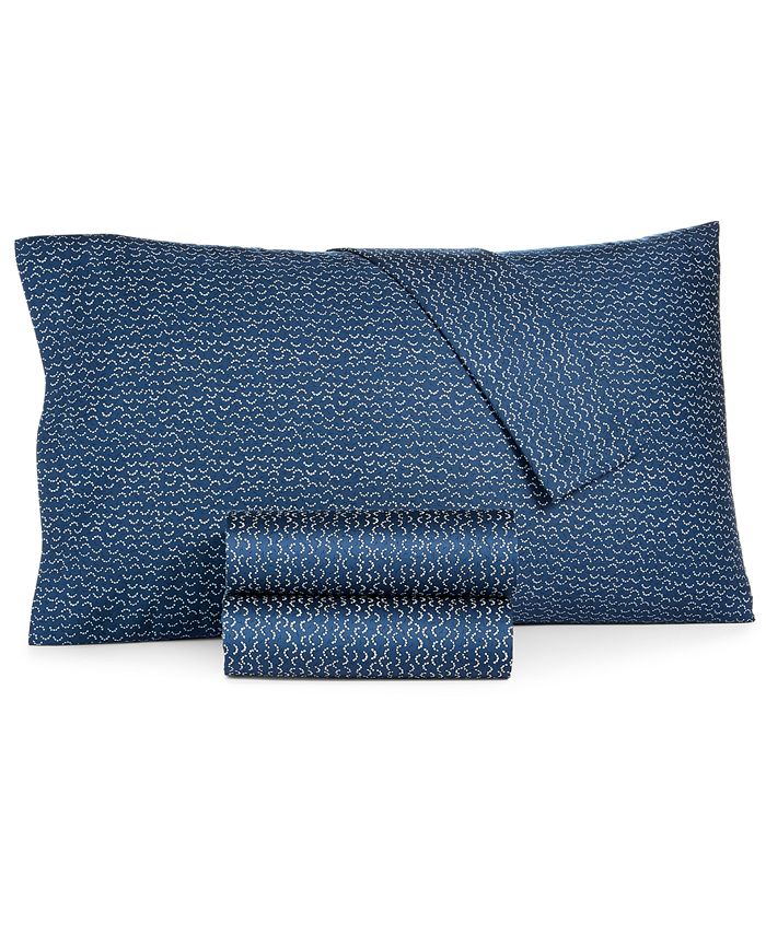 Calvin Klein Midnight Bud California King Sheet Set & Reviews - Sheets &  Pillowcases - Bed & Bath - Macy's