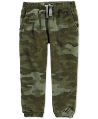 baby boy camo joggers