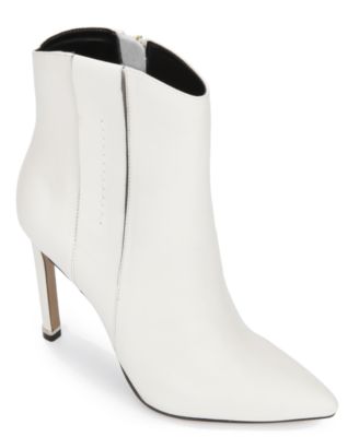 Kenneth Cole New York White Booties 