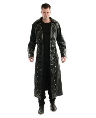 mens pirate trench coat