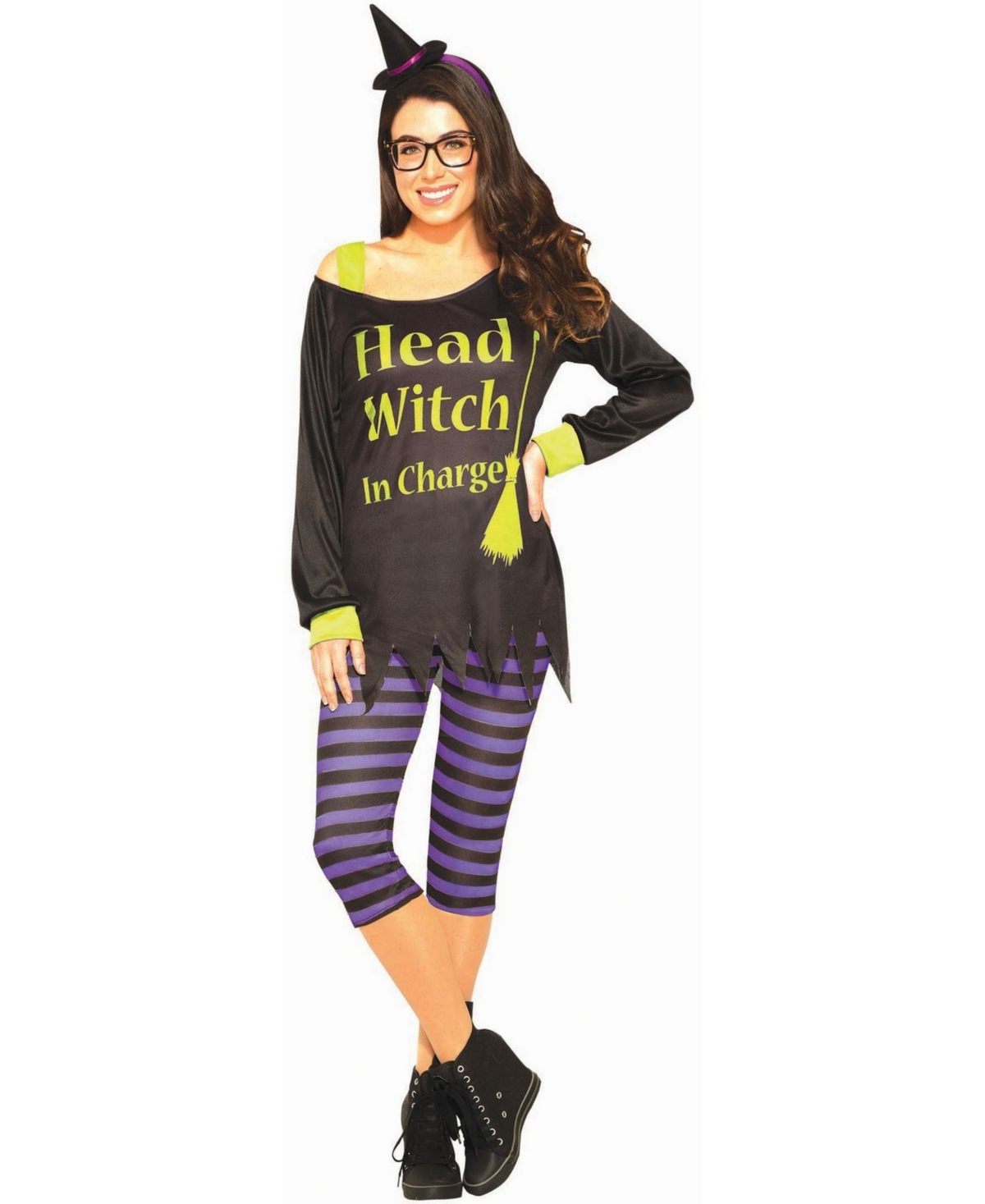 BuySeasons Women's Head Witch In Charge Adult Costume