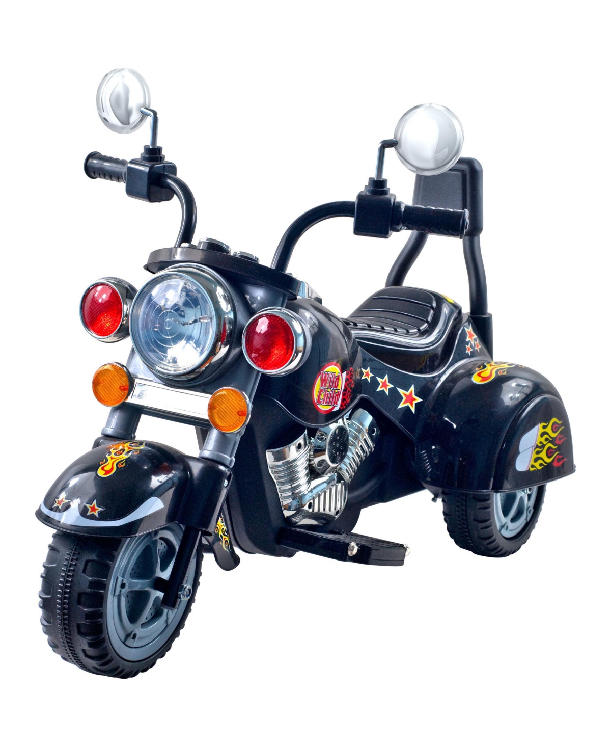 Lil' Rider 3 Wheel Trike Chopper Motorcycle In Black