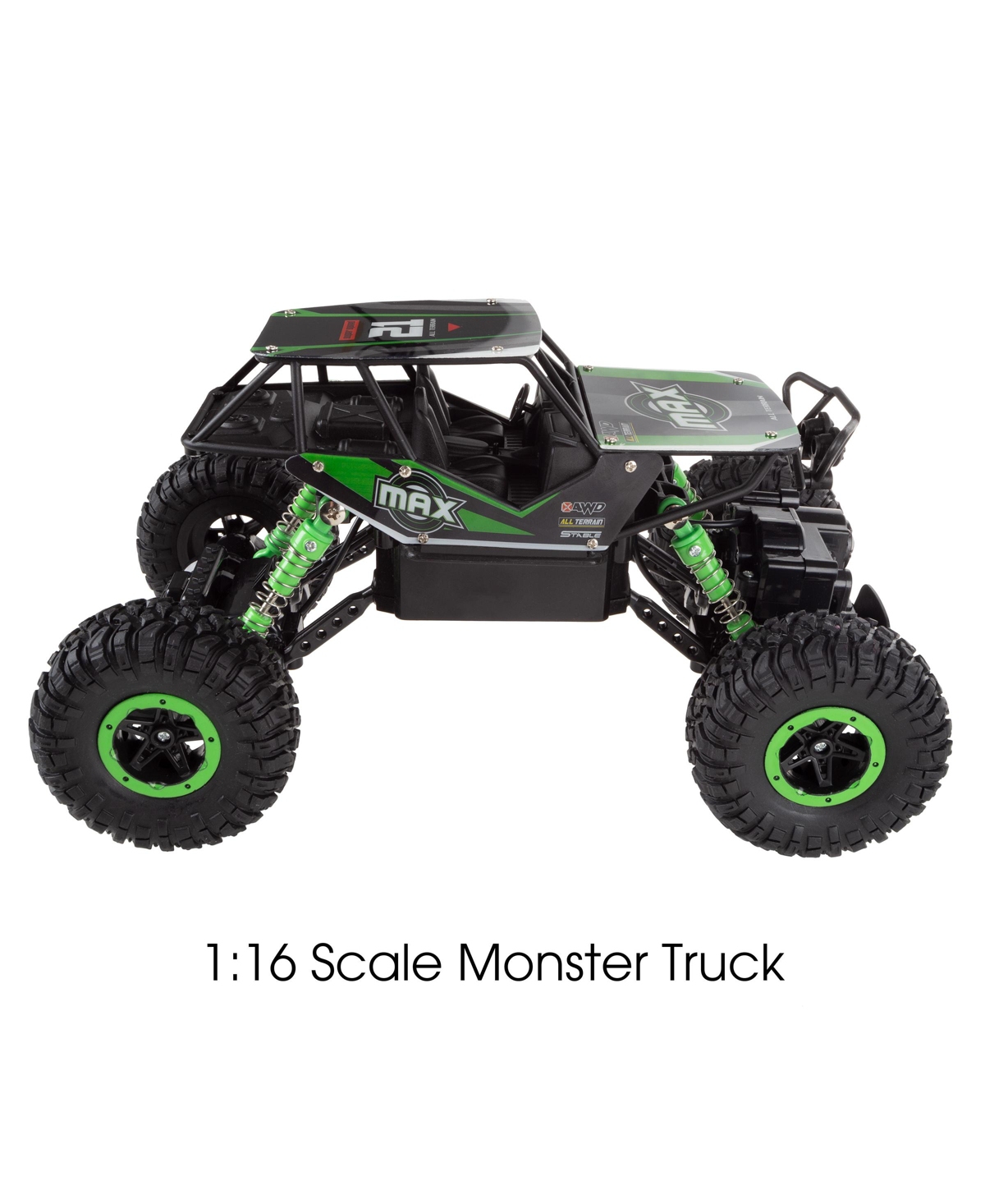 Shop Trademark Global Remote Control Monster Truck 1:16 Scale In Green