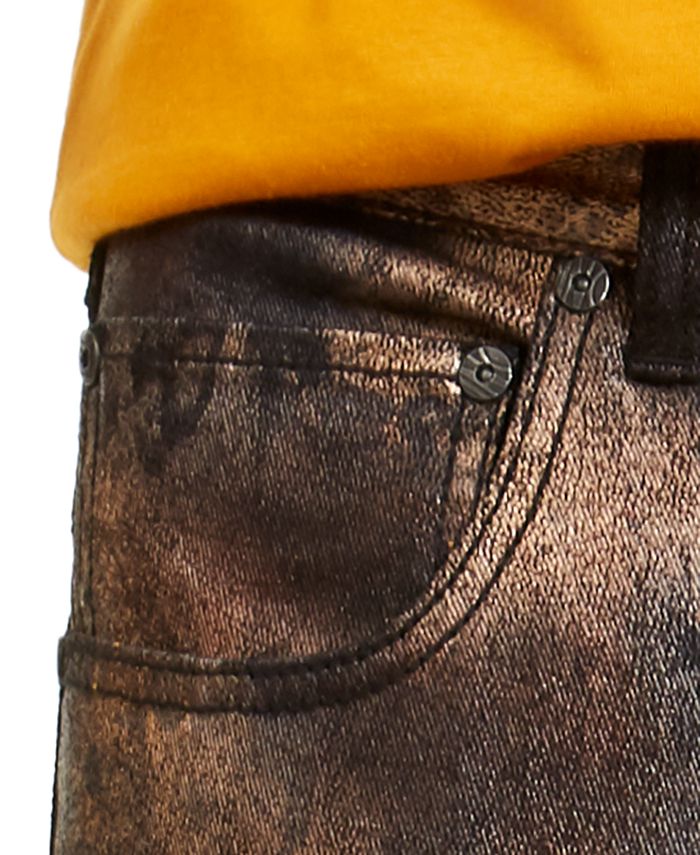 INC International Concepts INC Men's Spray Paint Skinny Jeans, Created