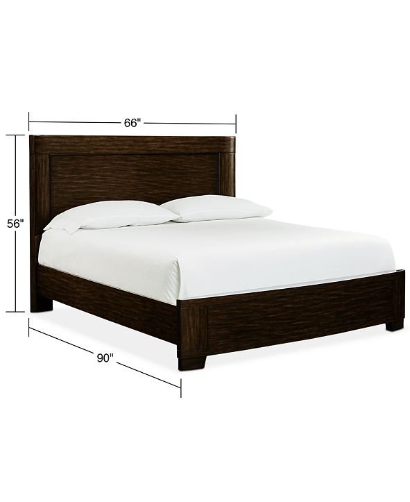 Furniture Closeout! Fairbanks Queen Bed with USB Outlets, Created for Macy&#39;s & Reviews ...