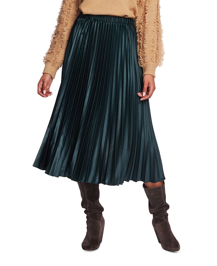 1.state pleated midi best sale skirt
