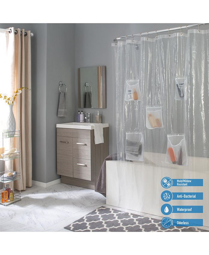 Bath Bliss Heavyweight PEVA Shower Liner Macy's