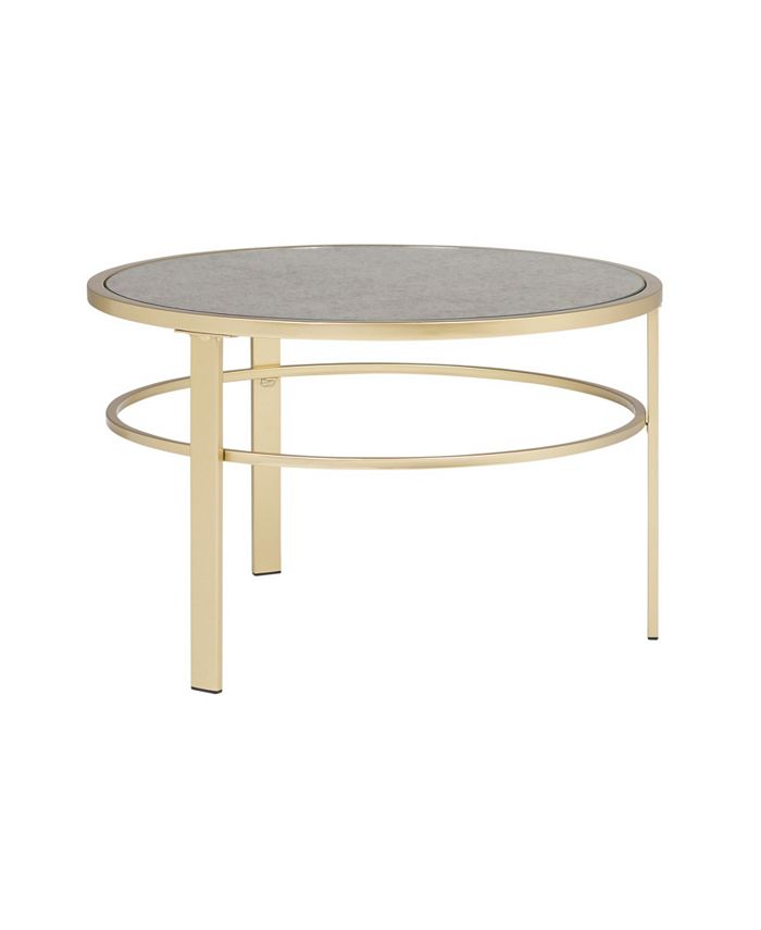 Studio Designs Home Corbel Modern Round Nesting Coffee Table Set - Macy's