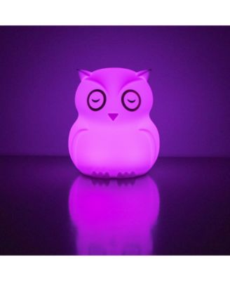  Bbluv Hibu Silicone Portable Owl LED Night Light