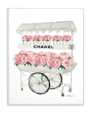 Fashion Flower Stand Wall Plaque Art, 12.5" x 18.5"