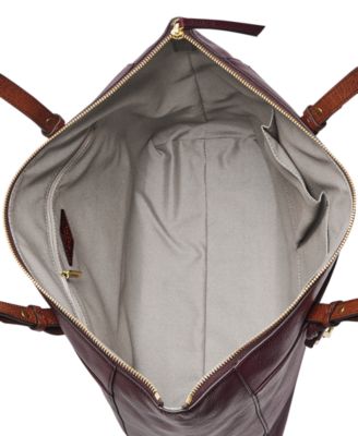 Fossil Rachel TZ Leather Tote