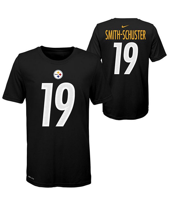 Youth Pittsburgh Steelers JuJu Smith-Schuster Nike Black NFL Game