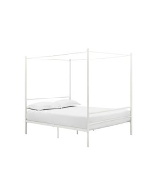 EveryRoom Kate Metal Canopy Bed, Queen Size - Macy's