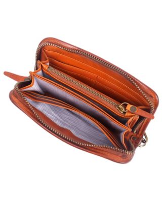 Mola Leather Clutch