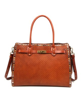 Westland Leather Satchel Bag