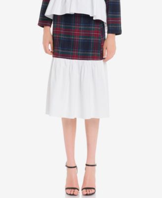 english factory plaid skirt