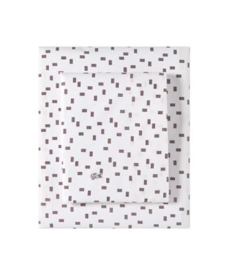 Lacoste Home - Raster Red Queen Sheet Set