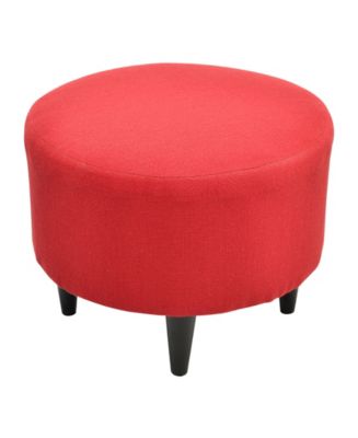 Sole Designs Sophia Round Ottoman - Macy's