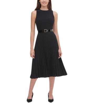 macy's tommy hilfiger black dress