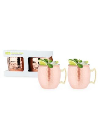 Hamme Moscow Mule Mugs, 2 Piece, 16 Oz