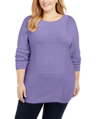 Karen Scott - Plus Size Knit Tunic