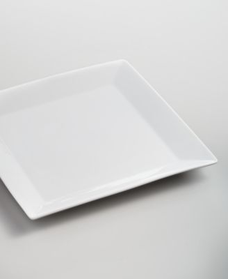 Whiteware Square Dinner Plate, Created for Macy's