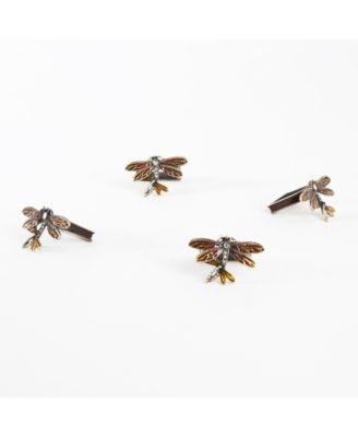 Dragonfly Napkin Ring, Set of 4