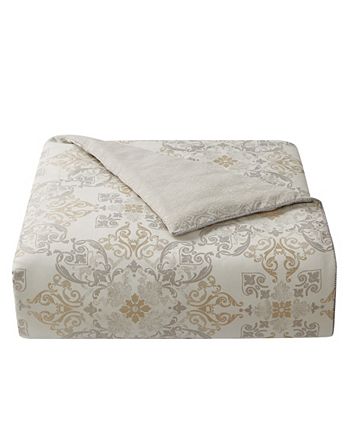 Waterford Shelah Reversible California King 4 Piece Comforter Set - Macy's