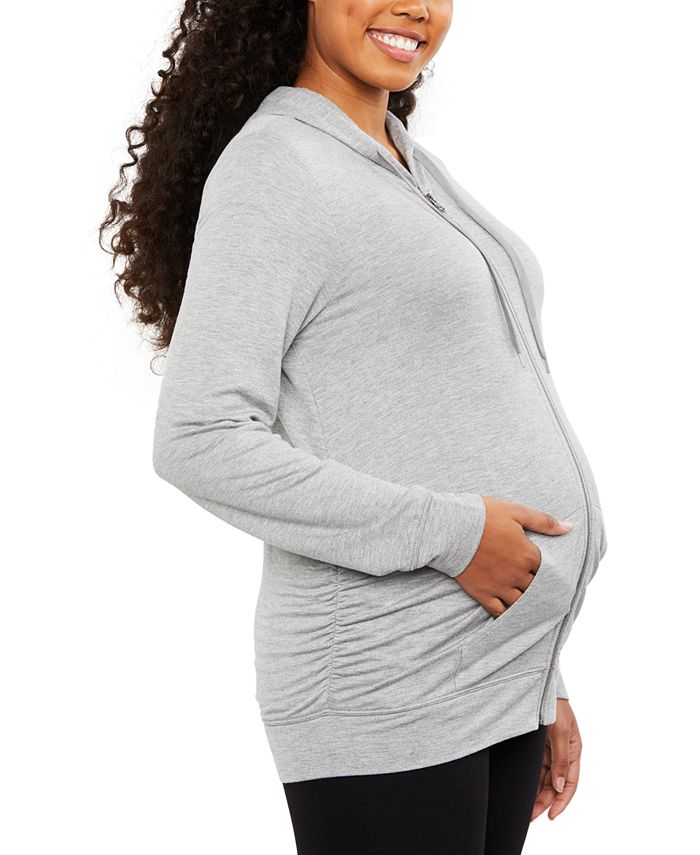 Motherhood Maternity ZipFront Hoodie Macy's