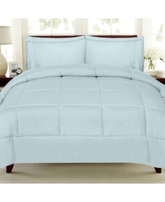Down Alternative Microfiber 7-Piece Comforter Set, Twin/Twin XL